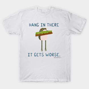 Hang in There Frogson T-Shirt